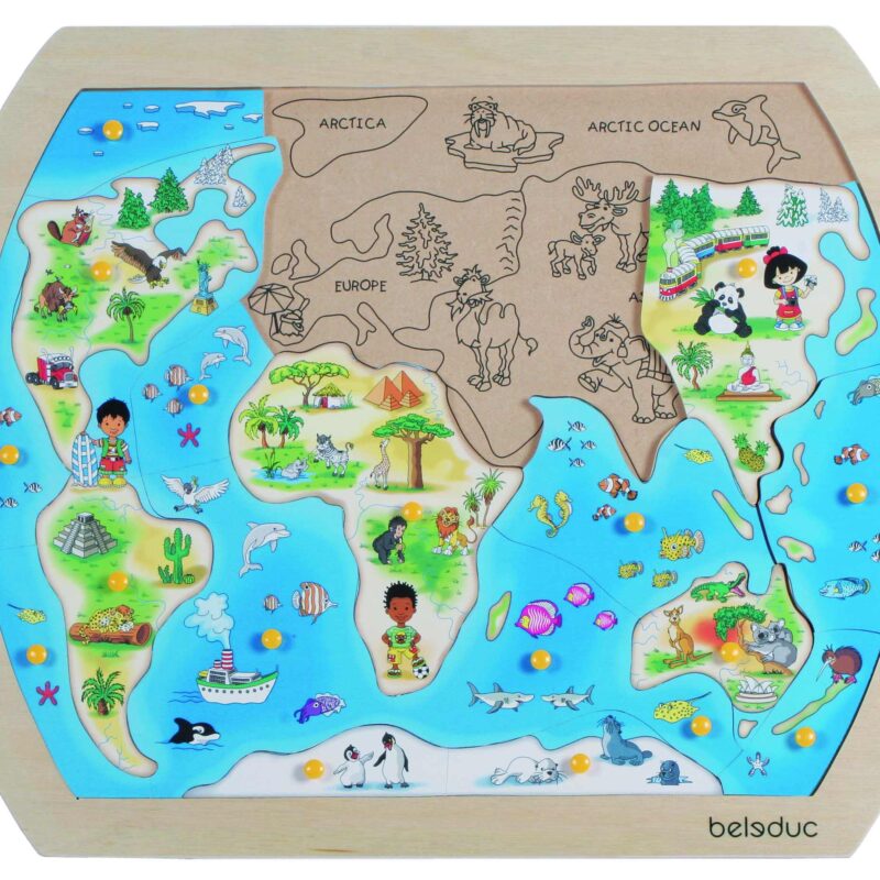 Frame Puzzle -One World