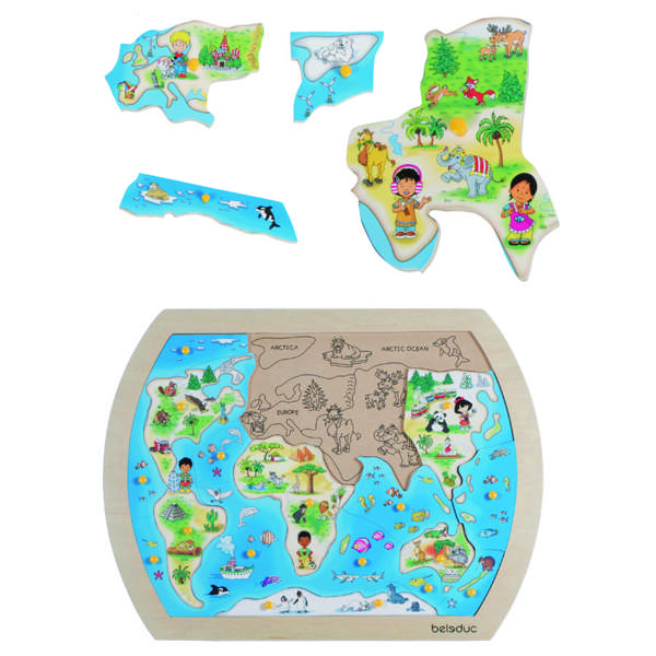 Frame Puzzle -One World - Image 2