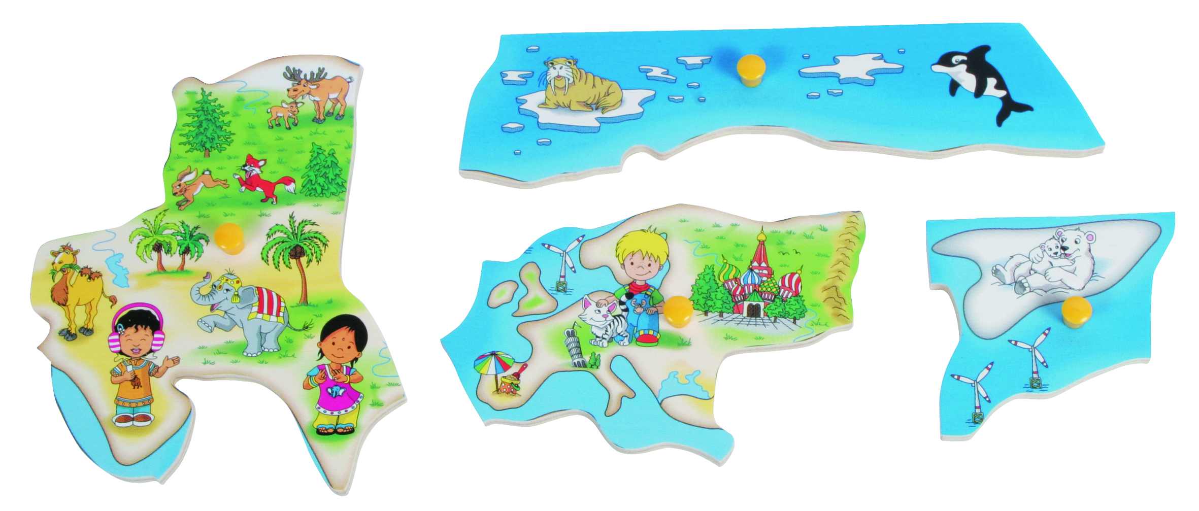 Frame Puzzle -One World - Image 3