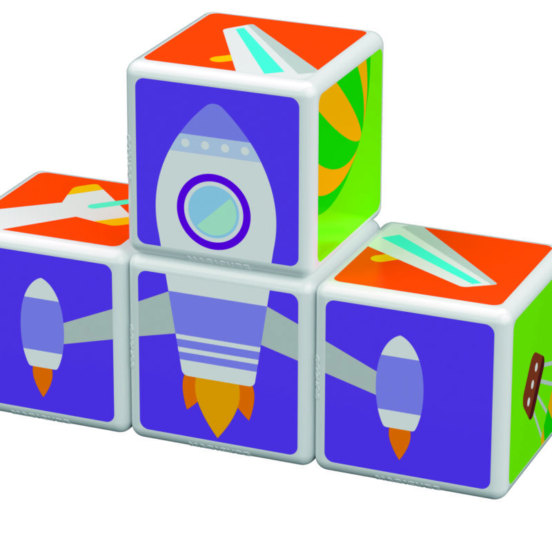 Geomag Magicube Printed Transport Cards