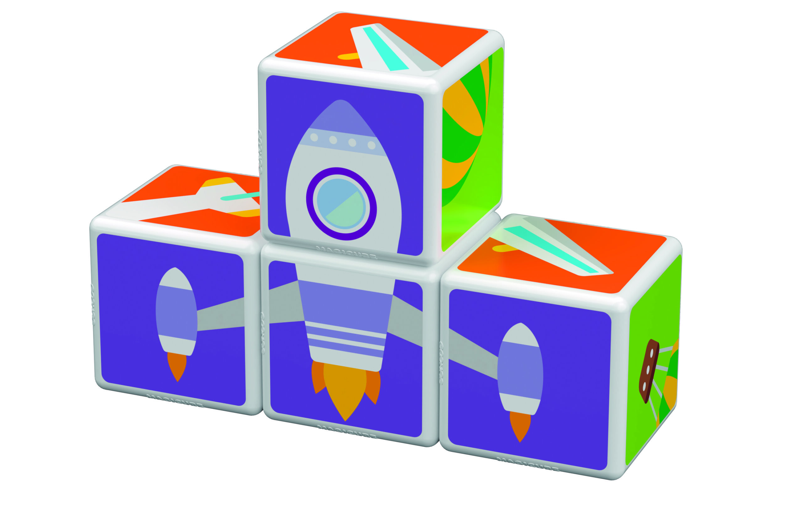 Geomag Magicube Printed Transport Cards