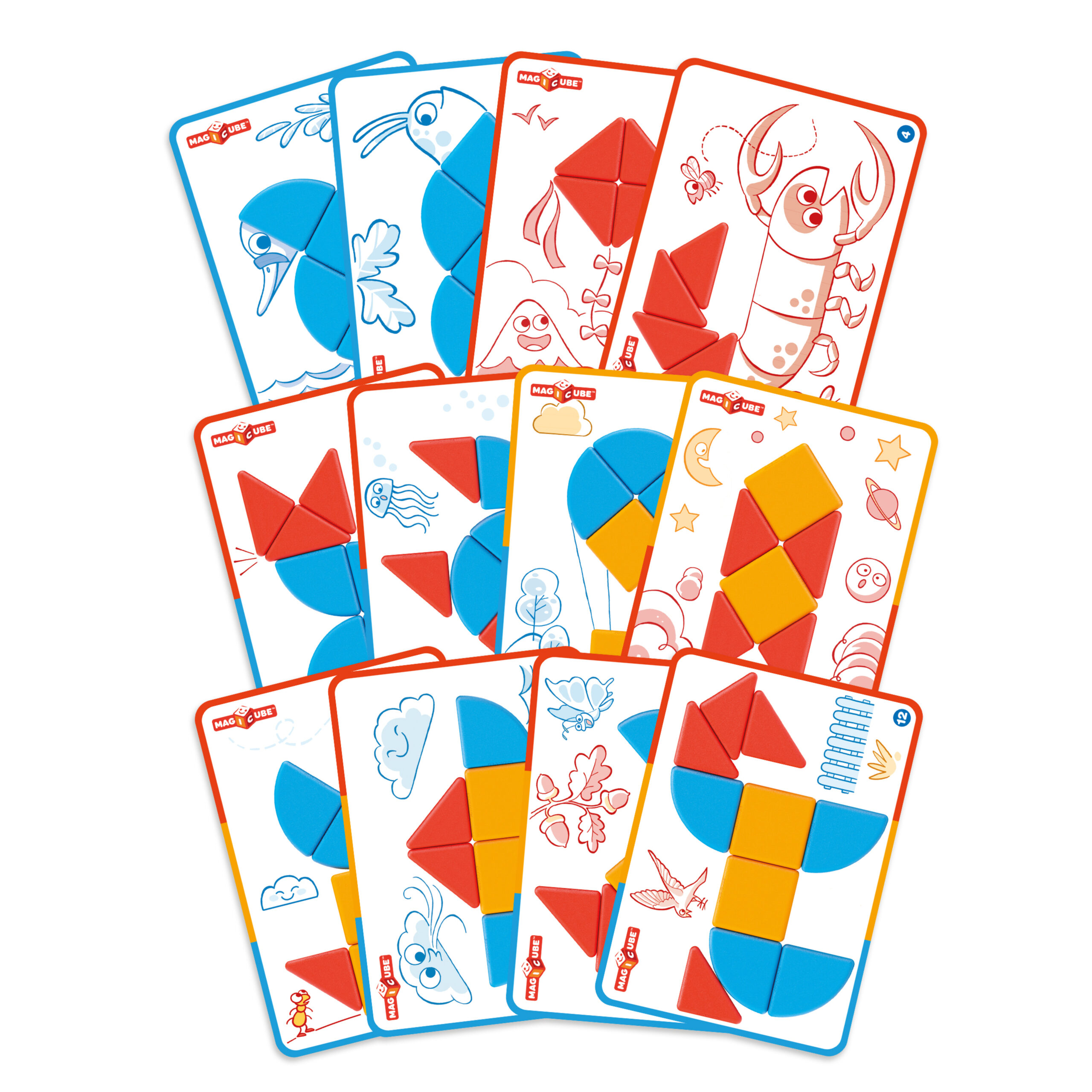 Geomag Magicube Blocks and Cards - Image 3