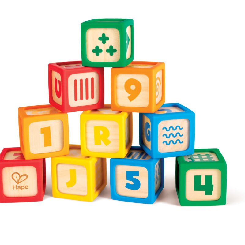 Grip-n-Stack Silicone & Wood Blocks