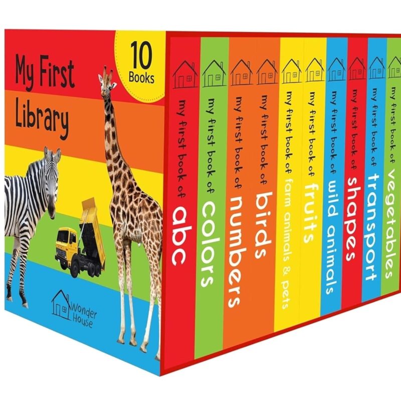 My First Library: Boxset of 10 Board Books
