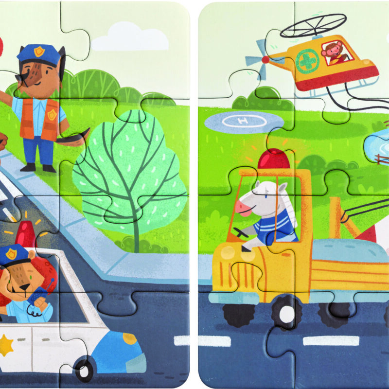 Rescue Vehicles Puzzle