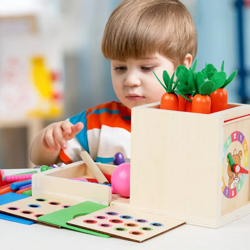 6-in-1 Montessori Sensory Activity Board