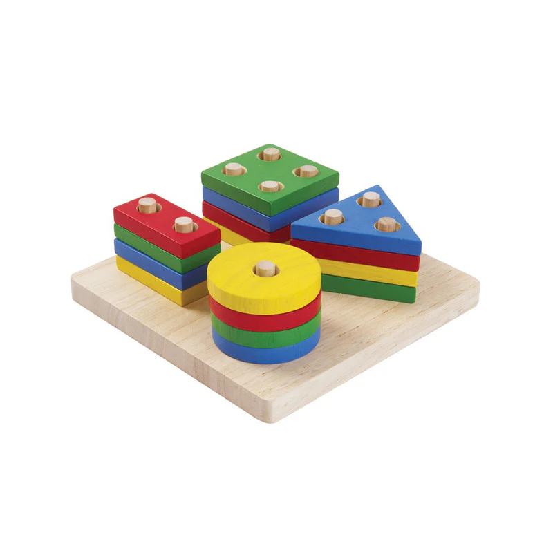 Geometric Sorting Board - PlanToys