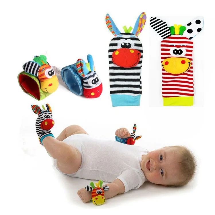 Sensory Rattle Socks & Wristbands Set