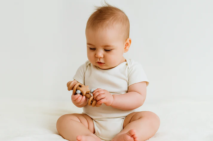 Starry Beech Wood Rattle - Image 2