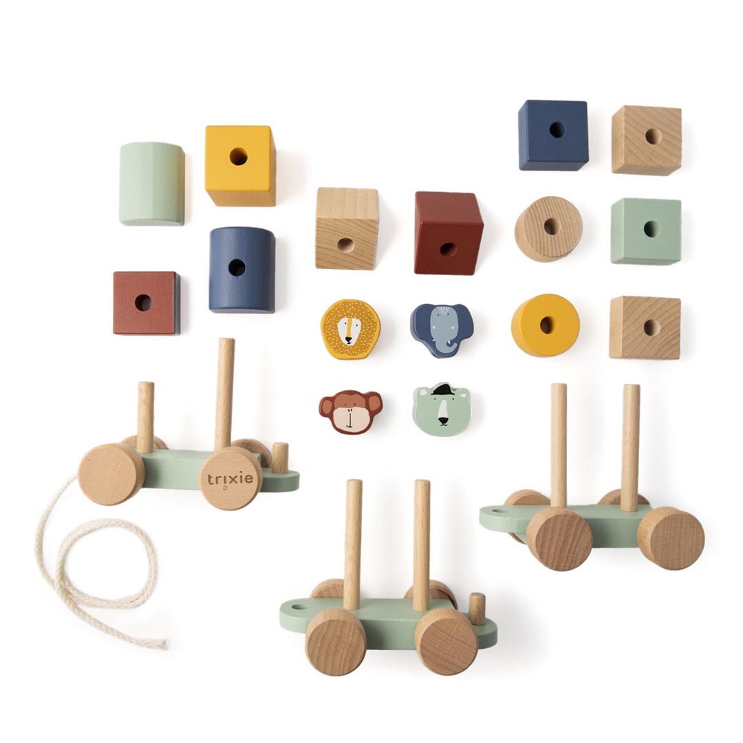 Wooden Animal Train - Trixie - Image 4