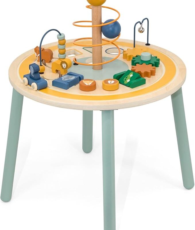 Wooden animal activity table - Trixie