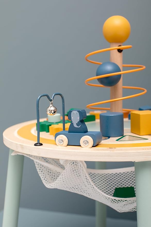 Wooden animal activity table - Trixie - Image 2