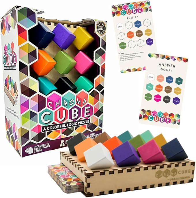 Chroma Cube - A Colorful Logic Puzzle