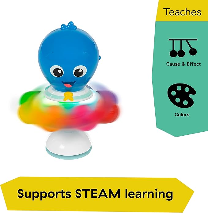 Baby Einstein Ocean Explorers Opus Spin and Sea Suction Toy - Image 5