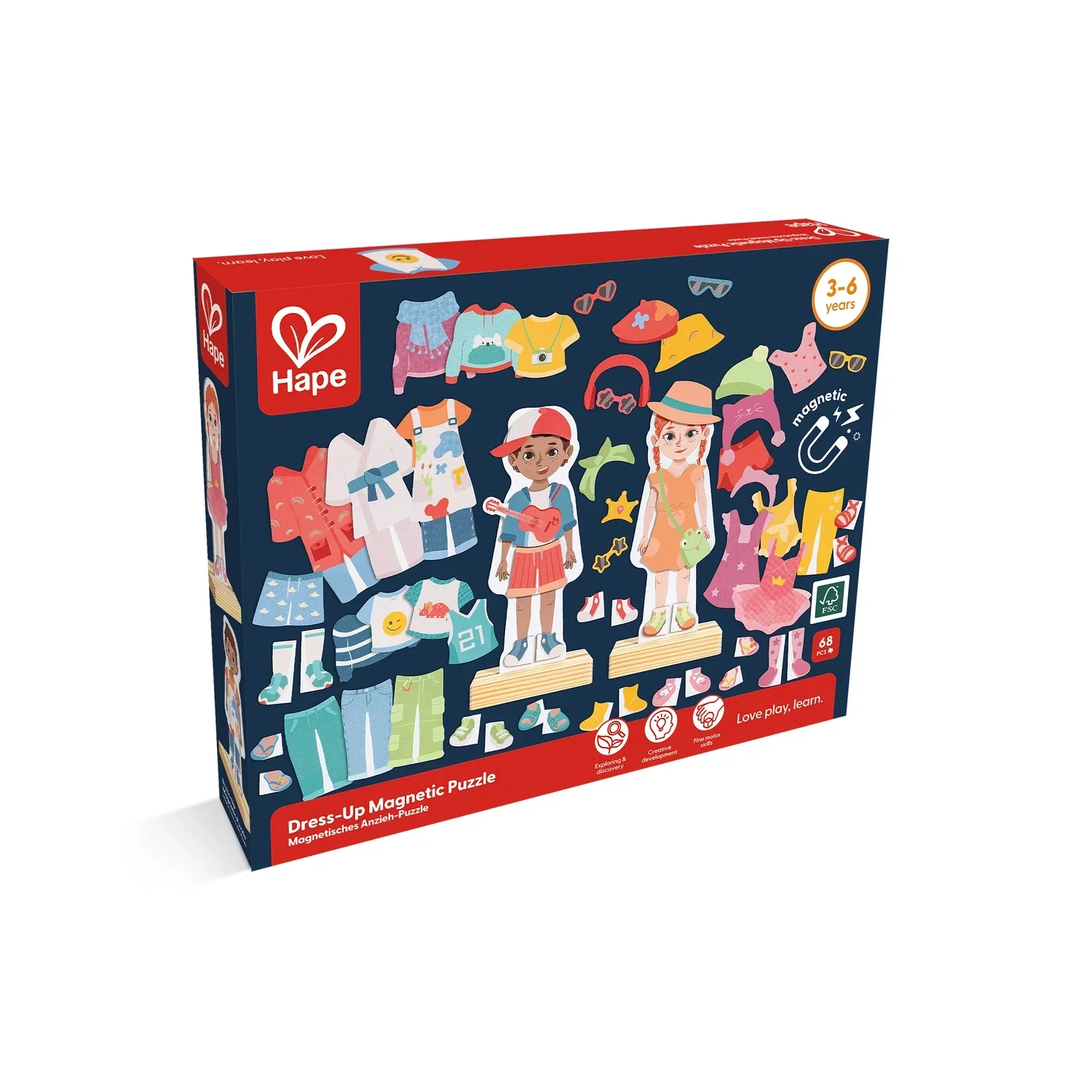 Dress-Up Magnetic Puzzle - Hape - Image 6