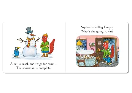 Squirrel's Snowman - Tales from Acron Wood - A lift-the-flap book - Julia Donaldson and Axel Scheffler - Image 2