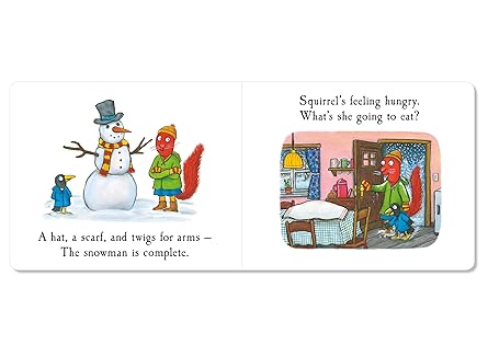 Squirrel's Snowman - Tales from Acron Wood - A lift-the-flap book - Julia Donaldson and Axel Scheffler - Image 3