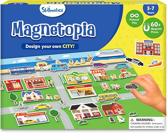 Magnetopia : Design Your City - Skillmatics