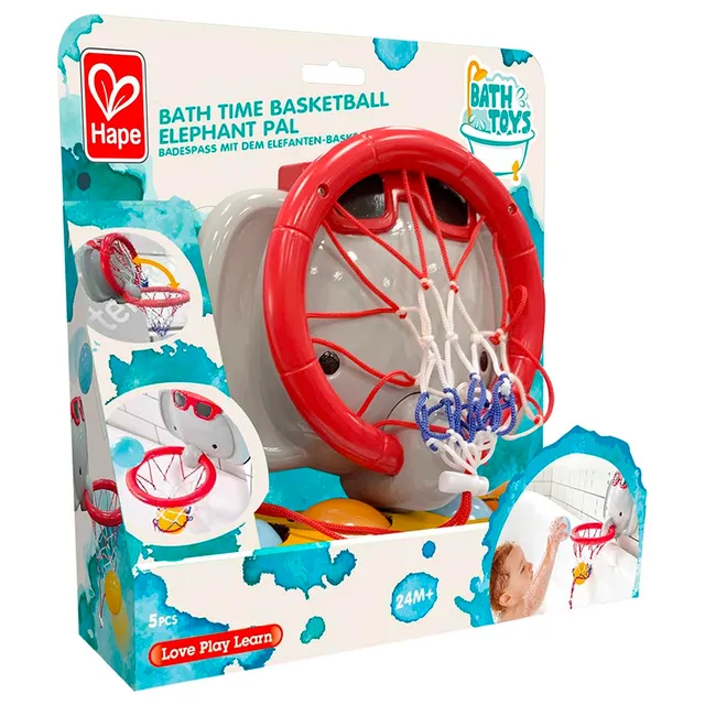 Bath Time Basketball Elephant - Hape - Image 2