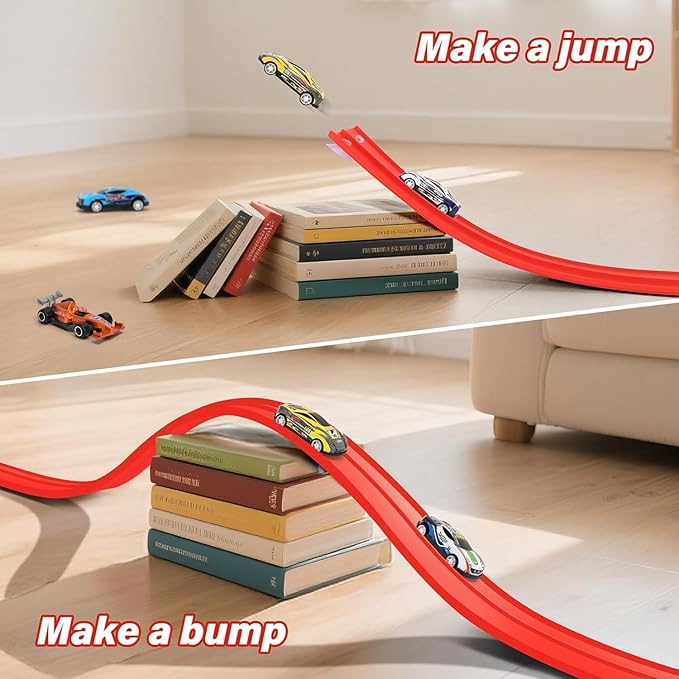 Flexible Car Race Track - 16 feet long - Image 5