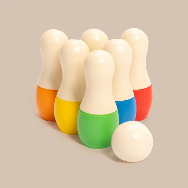 Mini Wooden Bowling Set - Image 7