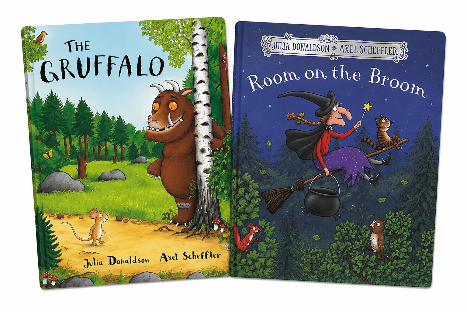 2 in 1 : The Gruffalo and Room on the Broom by Julia Donaldson