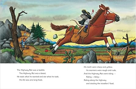 2 in 1 : The Highway Rat and The Snail and the Whale by Julia Donaldson - Image 7