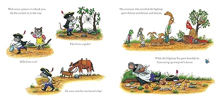 2 in 1 : The Highway Rat and The Snail and the Whale by Julia Donaldson - Image 5