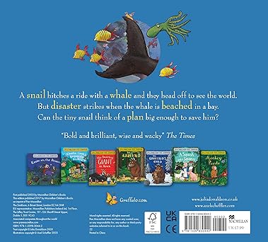 2 in 1 : The Highway Rat and The Snail and the Whale by Julia Donaldson - Image 3