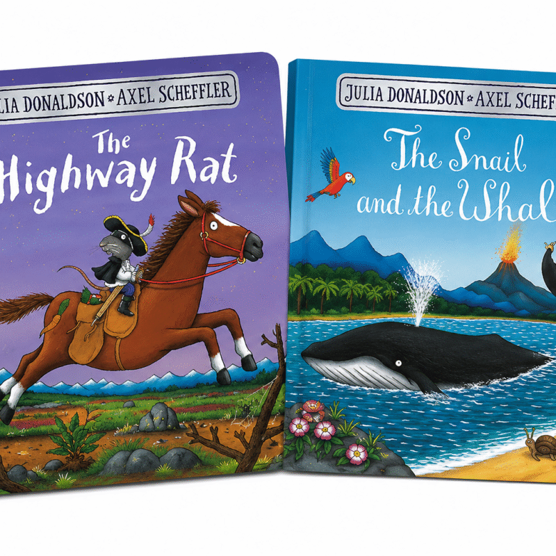 2 in 1 : The Highway Rat and The Snail and the Whale by Julia Donaldson
