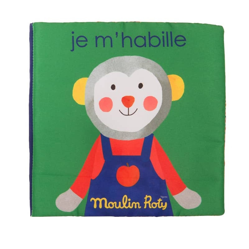 I'm getting dressed - Fabric Activity book - The Popipop