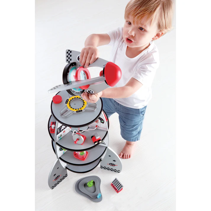 Four-Stage Rocket Ship - Hape - Image 3