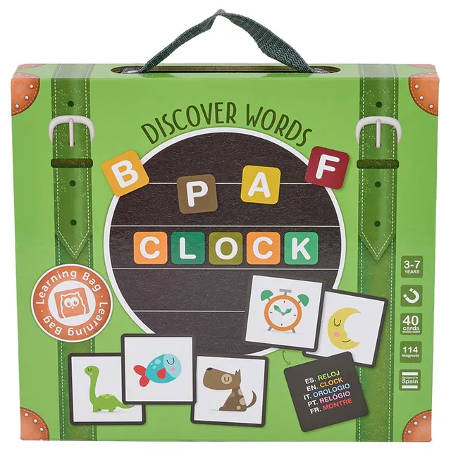 Magnetic Discover Words - EurekaKids