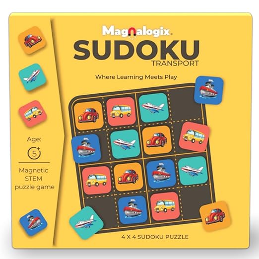 Magnetic Sudoku Puzzle - Transport