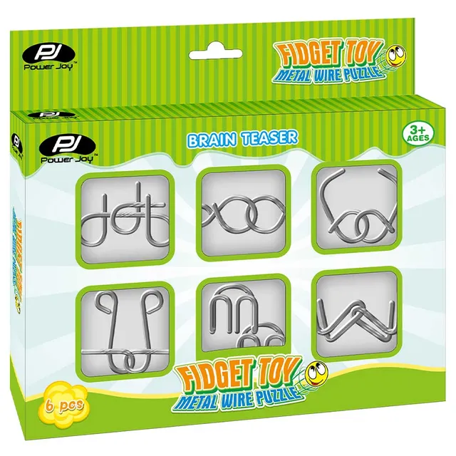 Power Joy - Fidget Toy Metal Wire Puzzle