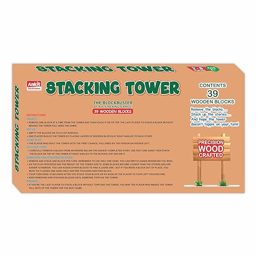 Stacking Tower Game Precision - 38 Blocks - Image 2