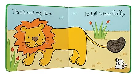 Usborne That's not my lion... Touch & Feel Book - Image 4