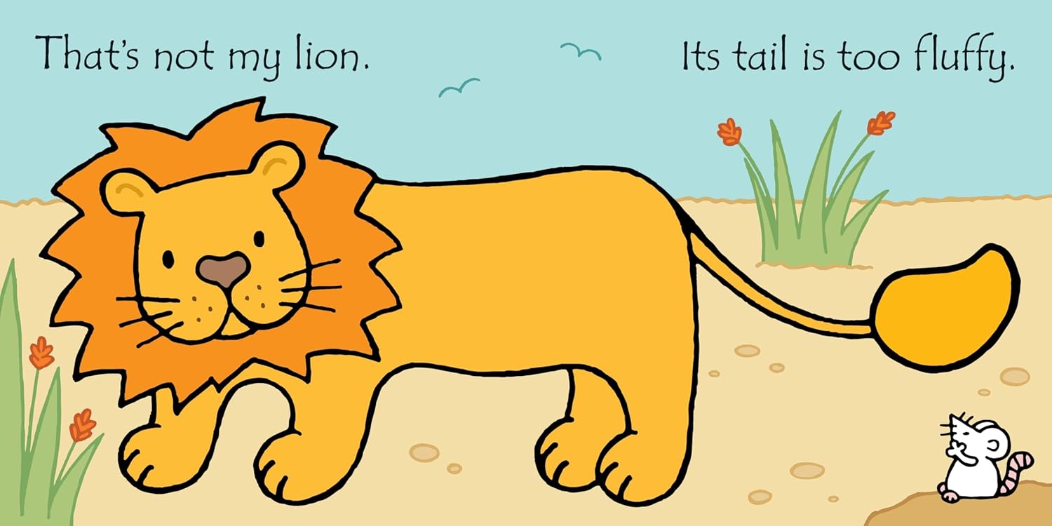 Usborne That's not my lion... Touch & Feel Book - Image 3