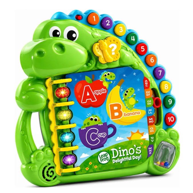 LeapFrog Dino's Delightful Day Book - Interactive Storybook