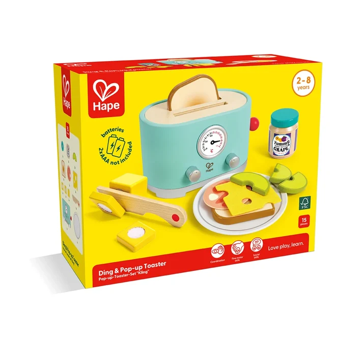 Ding & Pop-up Toaster - Hape - Image 3