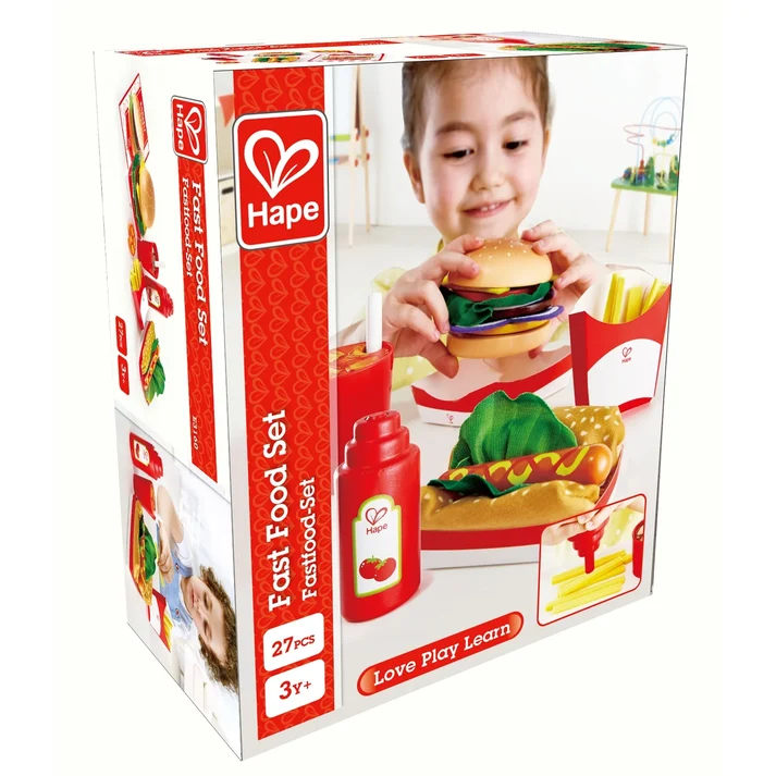Fast Food Set - Hape - Image 3