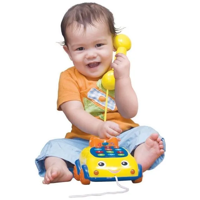 Winfun Talk n Pull Phone - Educational Toy - Image 3