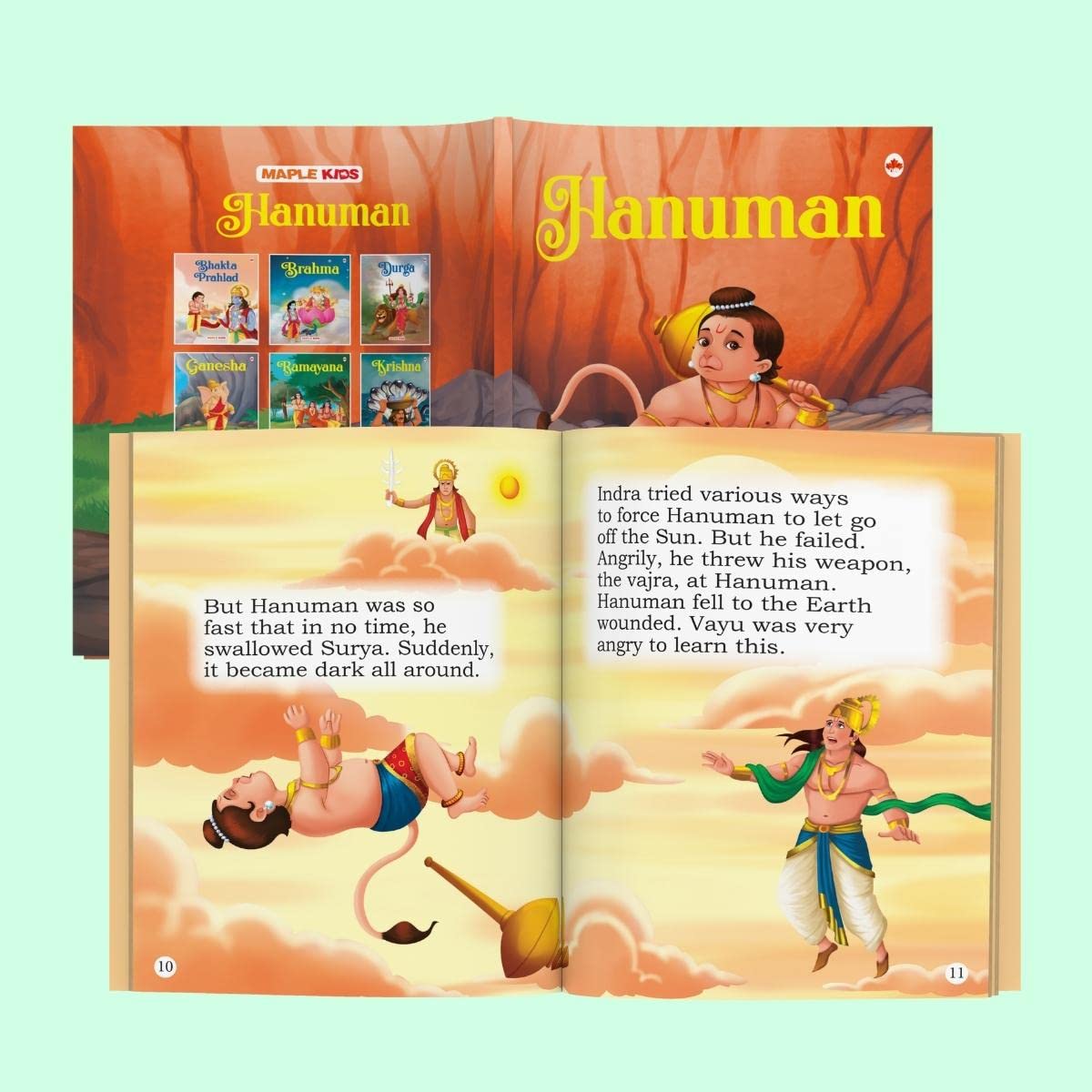 5 in 1 : My First Mythology Tale (Illustrated) (5 Book set) - Mahabharata, Krishna, Hanuman, Ganesha, Ramayana - Image 3