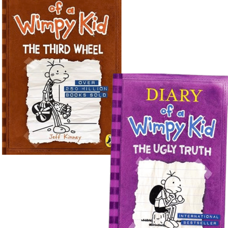 2 in 1  Diary of a Wimpy Kid - The Third Wheel & The Ugle Truth