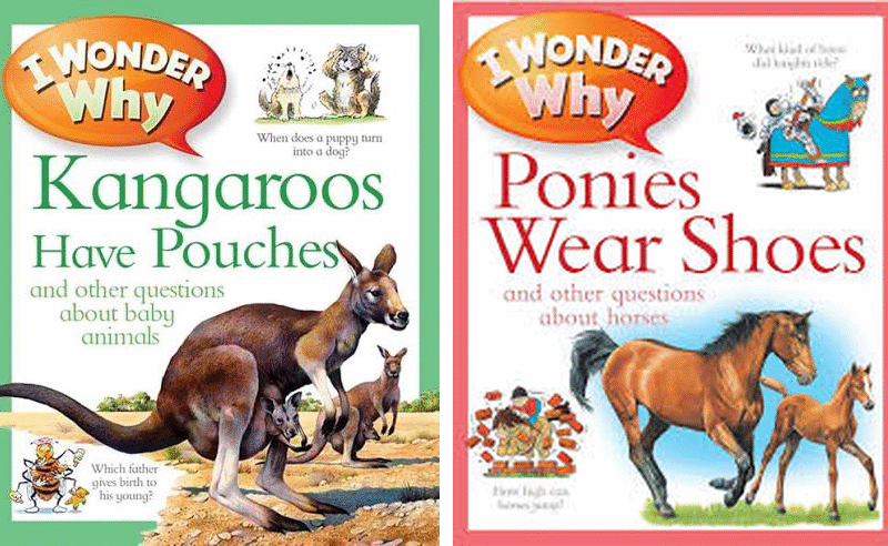 2 in 1 : I Wonder Why - Ponies Wear Shoes & Kangaroos Have Pouches and other questions