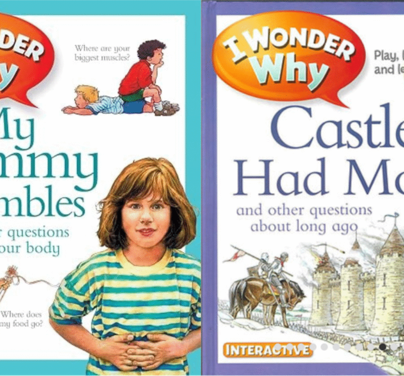 2 in 1 : I Wonder Why - My Tummy Rumbles & Castles Had Moasts and other questions