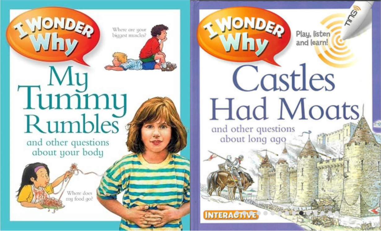2 in 1 : I Wonder Why - My Tummy Rumbles & Castles Had Moasts and other questions