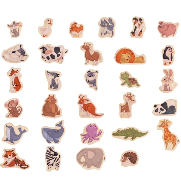 Hape Magnetic Animals Toy Set  - Educational Creativity