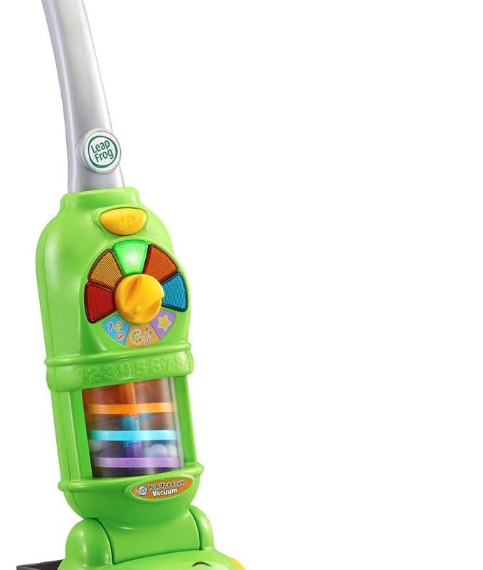 LeapFrog 2-in-1 Vacuum Cleaner - Role Play Stick & Handheld Toy