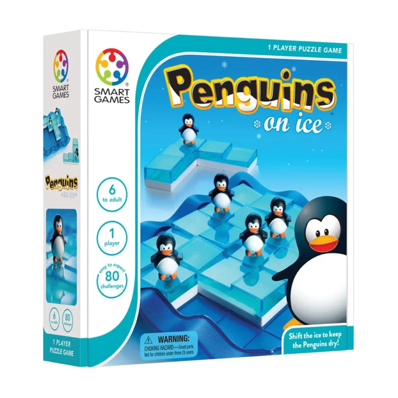 Smart Games Penguins on Ice — Shape-Shifting Puzzle Game